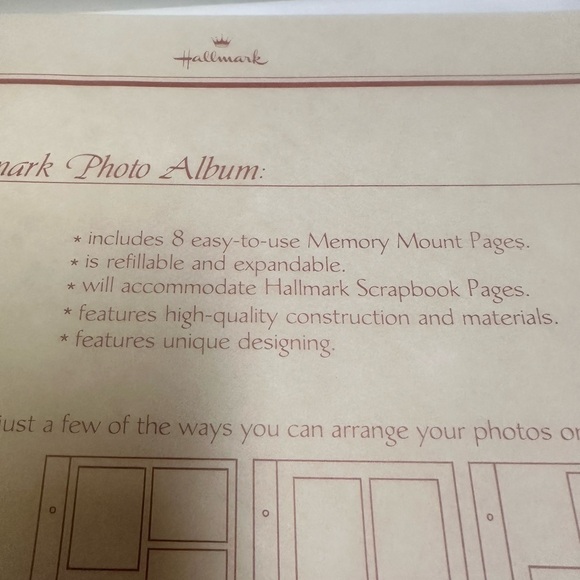 Hallmark Red and Yellow Photo Album - Picture 4 of 7